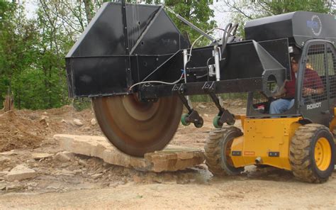 cat skid steer concrete saw|Skid Steer Saw Rentals .